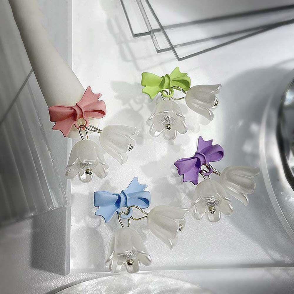 

Nail Ornament Bow Nail Decorations Bowknot Nail Drills Pendant Nail Rhinestones 3D Nail Jewelry D-2pcs