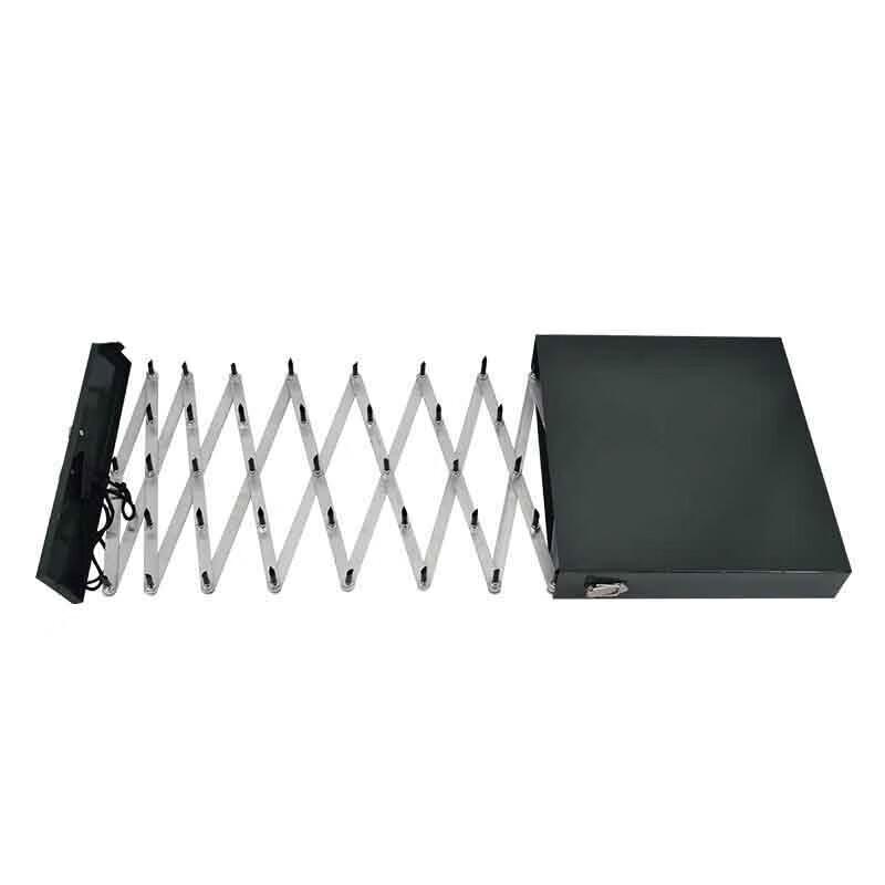 Portable Stainless Steel Vehicle Barrier with Tire Spikes