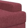Armchair Wine Red Fabric