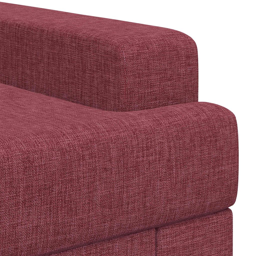 Armchair Wine Red Fabric