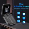 i16Pro Foldable Mini Flip Phone, Dual SIM, Non-Smart 2G Senior Phone with Foreign Language Support