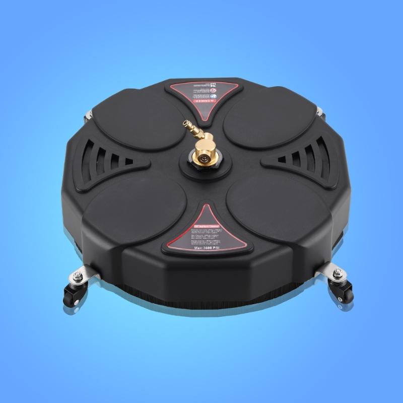Professional Grades 13Inch Power Washer Surfaces Cleaner 3600PSI Capacity With Sand Resistant Nozzle System