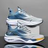 Mens Breathable Mesh Casual Flat Running Sports Shoes