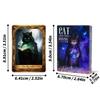 Fun Mysterious Magical Cat Tarot Cards Leisure Entertainment Divination Tool Kitten Tarot Oracle Card Tarot Card Game