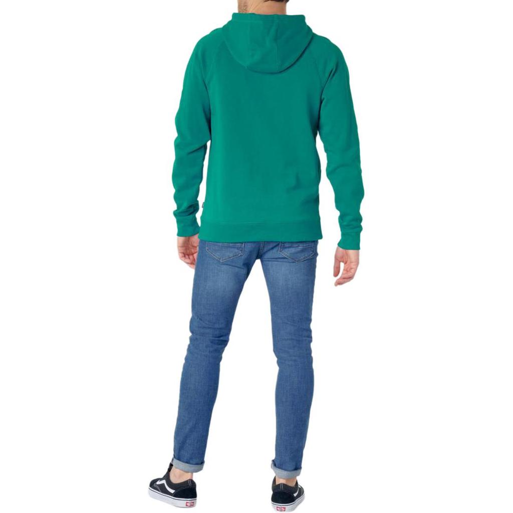 Vans Solid Color Casual Sports Fleece Hoodie Men Hoodies Green VN0A3HPZUUX1