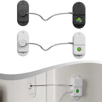 Zámek na otisk prstu Inteligentní limitní zámek Zámek na lednici Bezpečnost dětí Chytrý zámek na skříňku a zásuvku na otisk prstu Zámek s omezením na okno