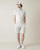 TravisMatthew Short Sleeve Polo Shirt Golf 7AL041 L Men's (Moisture-Wicking, Quick-Drying, Cool-To-the-Touch) / / 1MOB_Moonbeam