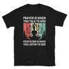 Meditation Listen To God Funny YOGA Peace Summer Namaste T-Shirt