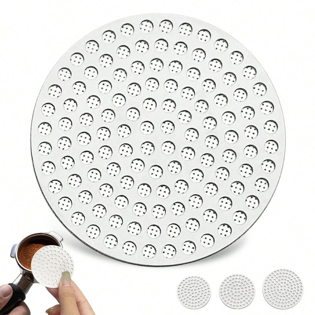 Stainless Steel Secondary Water Separation Mesh Double-Layer Coffee Filter