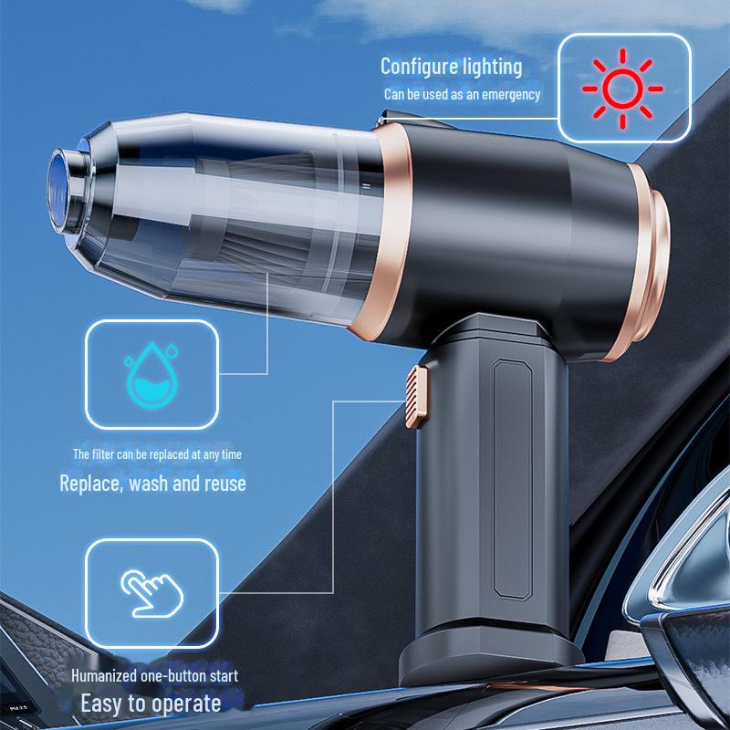 Wireless Car Vacuum Cleaner: Powerful Handheld Device for Home and Car