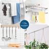 5PCS S-Shaped Hook with Safety Buckle Black Silver Metal Hook for Outdoor Flower Baskets Kitchen Utensil Bedroom Clothes Storage