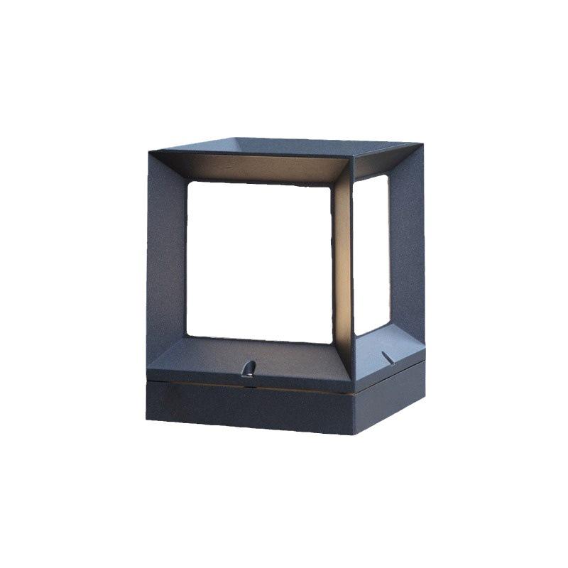 Modern Waterproof Outdoor Pillar Light for Villa, Lawn, Courtyard, and Fence Decor