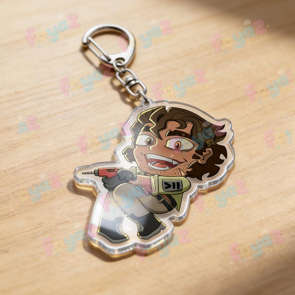 Anime YKMET Keychain Accessories Bag Keyrings Jewelry Manga Fans Gifts