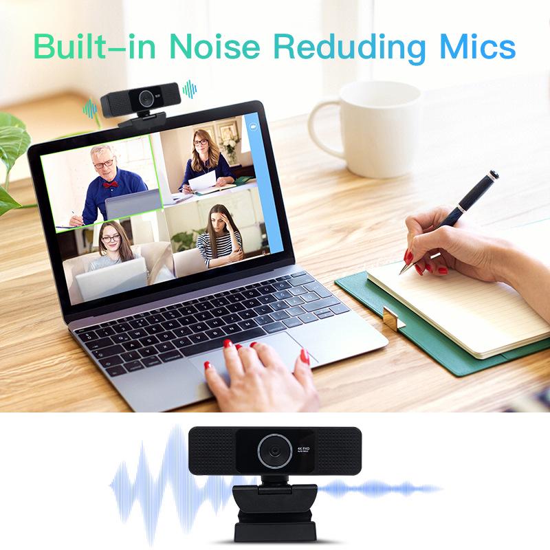 4K Autofocus USB Camera for Online Classes & Video Conferences