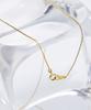 Bonbeau Volume Heart Point Gold Necklace 9Mm 15Mm 20Mm
