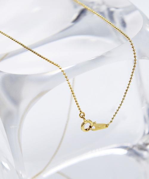 Bonbeau Volume Heart Point Gold Necklace 9Mm 15Mm 20Mm