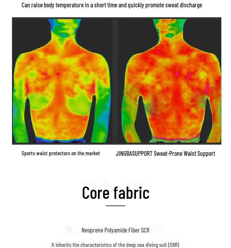 JINGBA Sports Waist Support Belt for Running, Cycling, Basketball, and Weightlifting