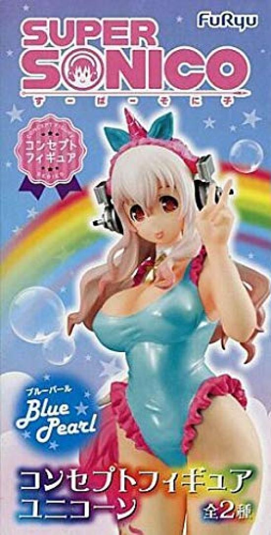

Super Sonico Concept Figure Unicorn Blue Pearl Blue Single Item Cosplay ver.