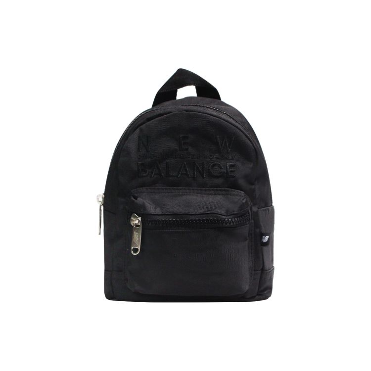 New Balance Embroidered Logo Fabric Mini Backpack Women Backpacks Black GC842022-BK Black 4960₽