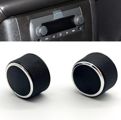 Kerman 2 PC Rear Radio Audio Volume Control Knob Dial Tuner 07-13 Chevrolet Tahoe