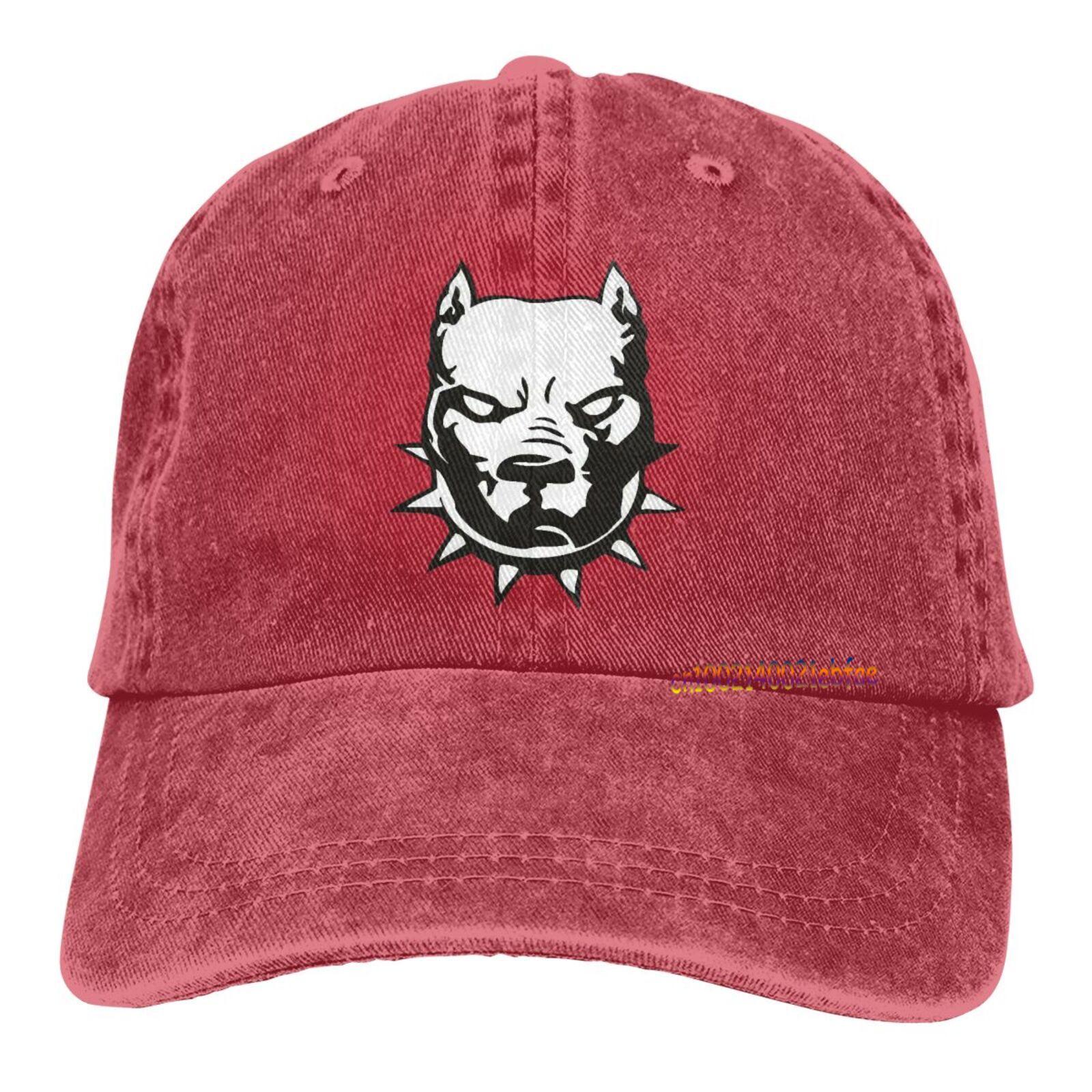 

Нова мода унісекс для жінок Pitbull Dog Baseball Cap Унісекс Хіп-хоп бавовняні кепки для вантажівок Bone Dad Hat Регульовані капелюхи Snapback Gorras One Size