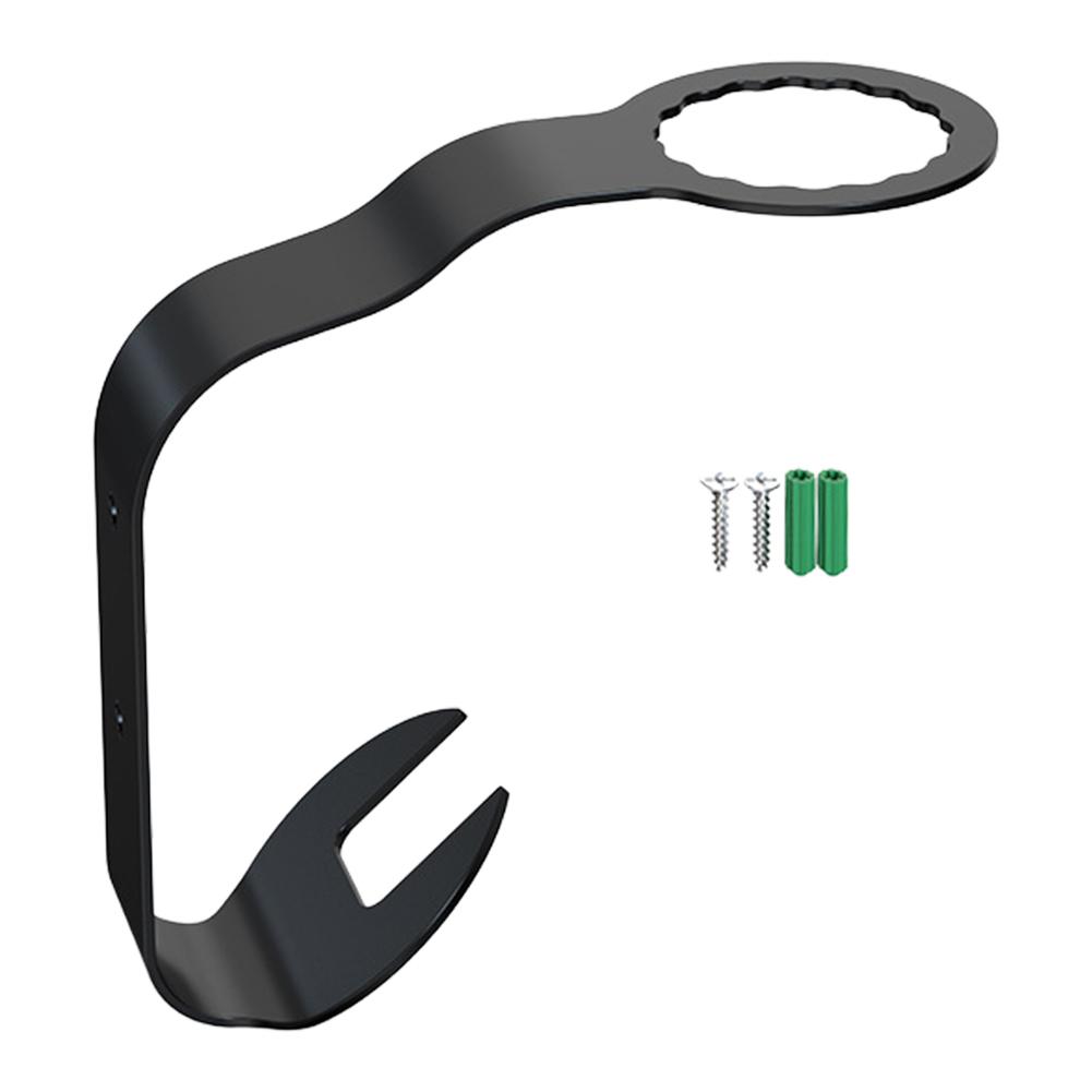 

Настенный крючок-вешалка для шлема Вешалка для демонстрации шлема Многоцелевой крючок-вешалка для мотоциклетного, велосипедного, бейсбольного, футбольного шлема чёрный