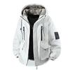 Men's Winter Plush Lined Hooded Jacket