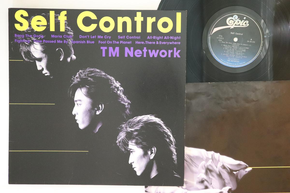 

LP Пластинка TM NETWORK - Self Control 283H270 EPIC 1987 Япония Японский поп/рок