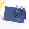 Wedding Name Cards 100PCs Hollow Butterfly Cut Design Card for Weddings Banquets