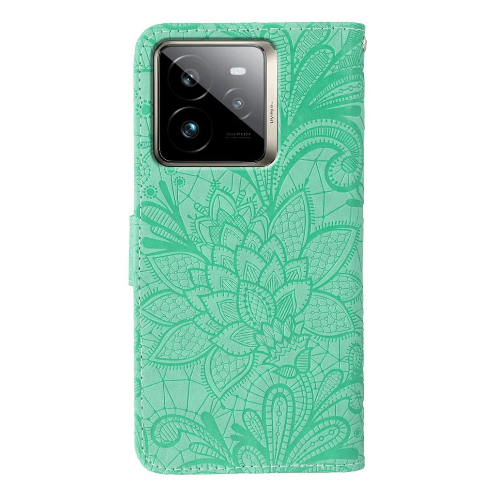 For Realme GT 7 Pro 5G Case Lace Flowers PU Leather Flip Wallet Phone Cover
