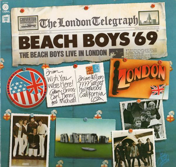 LP Record BEACH BOYS - Beach Boys '69: Beach Boys Live In  ST11584 CAPITOL 1976 US Rock Used