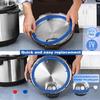 3 Pack Sealing Ring 6 Qt for tant Pot Sealing Rings Replacement for 5/6Qt tant Pot Seal, With 3 Float Valve Caps, Food-grade Silicone tapot Gasket