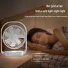 LK006 Ultra-Quiet Night Light Desktop Fan: Compact, Stylish, Popular