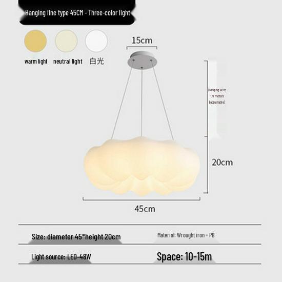 Nordic Creative Cartoon Pumpkin Pendant Light for Restaurant, Living Room, or Children's Bedroom