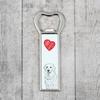 Kuvasz – Bottle opener with a dog, personalized fridge opener | Art-Dog