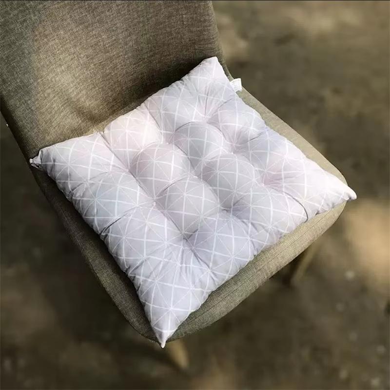 

Solid Color Modern Style Universal Home Square Cushion Fashion Living Room Seat Mat Home Dining Chair Decoration Anti-slip Pad 35x35cm