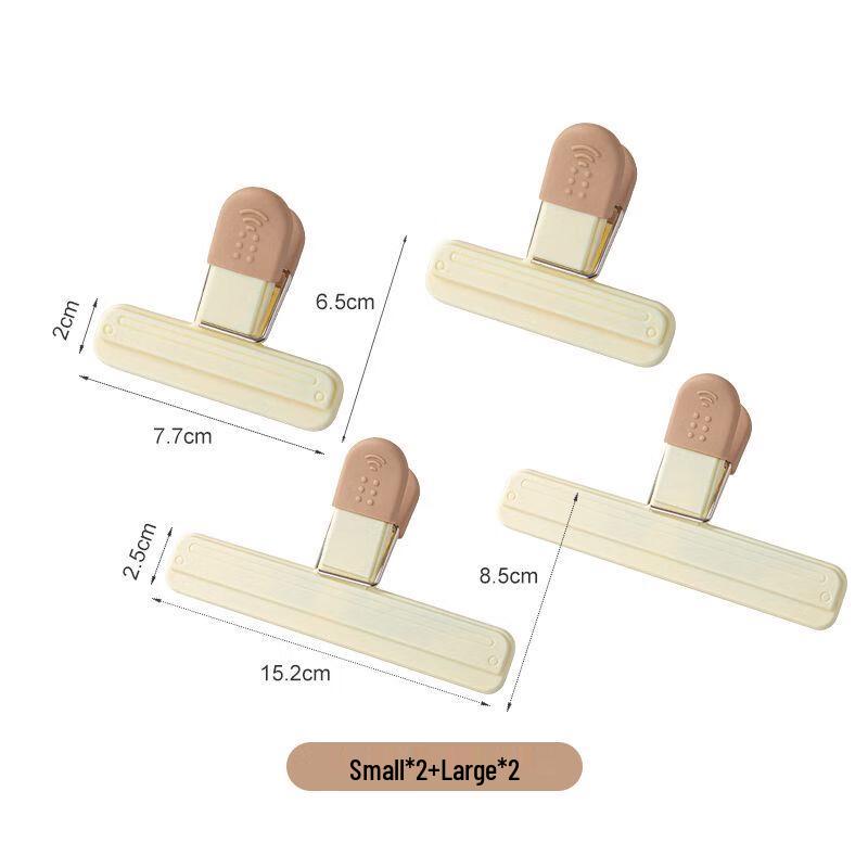 Zhaoran Food Bag Sealing Clips - 4 Pack