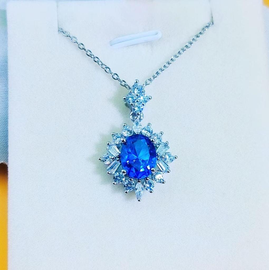 Luxury Pigeon Blood Red Ruby Jewelry Set: Ring, Earrings & Necklace