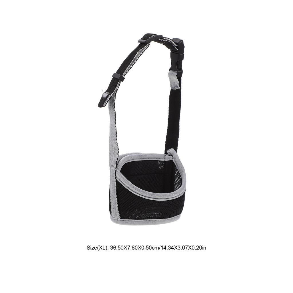 Adjustable Dog Muzzle for Biting Barking Licking Prevention High-Quality Mesh Material Comfortable Breathing Space Outdoor