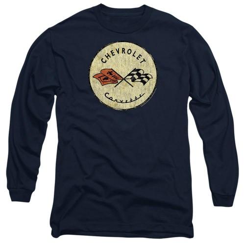 Chevrolet Unisex Adult Old Vette Long-Sleeved T-Shirt