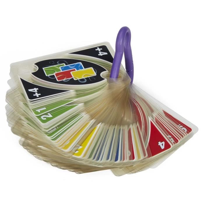 Mattel Games - UNO H20 TO GO - Uno Sport Card Game - Family Card Game - Ages 7 and Up - P1703 - Mattel Uno Card Games P170