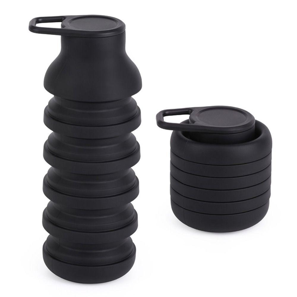 Large-capacity Collapsible Sport Bottle 200-600ML Foldable Drinking Cup  Outdoor Travel