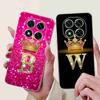 For Redmi Note14 Pro 5G Casing 6.67" Diamond Letter Back Cover Soft Silicone Cases For Xiaomi Redmi Note 14 Pro 5G Coque Fundas