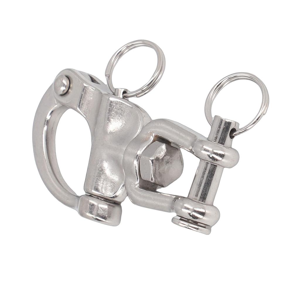 316 Stainless Steel Jaw Snap Shackle for Sailboat Spinnaker Halyard 01#