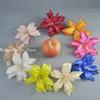 Artificial Silk Lily Flowers 12cm Handmade Hair Accessories Wreath Craft Decor Floral Arrangement