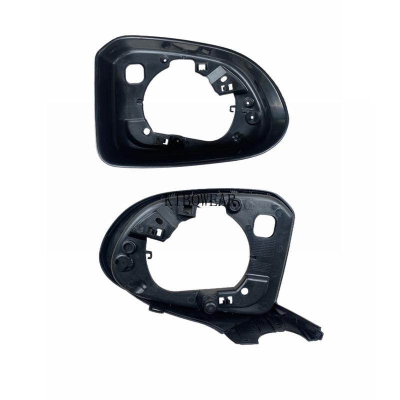 Glossy Black Side Mirror Frame for Hyundai SantaFe IV TM IX45 Holder Santa Fe replace glass surround