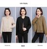 Women's Plaid Long-Sleeve Baseball Jacket, Spring/Autumn 2024 European Style Fashion.