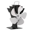 Home Fireplace Stove Fan 5-Blade Stove Fan Heat Powered Fan Winter Indoor
