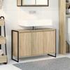 Bathroom Cabinet with Door Sonoma 90 X 30 X 60 Cm Engineered Wood