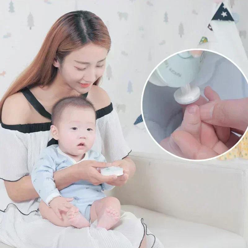 Non-Toxic Electric Baby Nail Trimmer Baby Items Kid Nail Polisher Tool Care Kit Easy To Trim Nail File Newborn Baby Things Bebe Accessorie